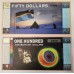 ANTARCTICA 2001 . ONE 1 - ONE HUNDRED 100 DOLLARS BANKNOTES . SPECIMEN